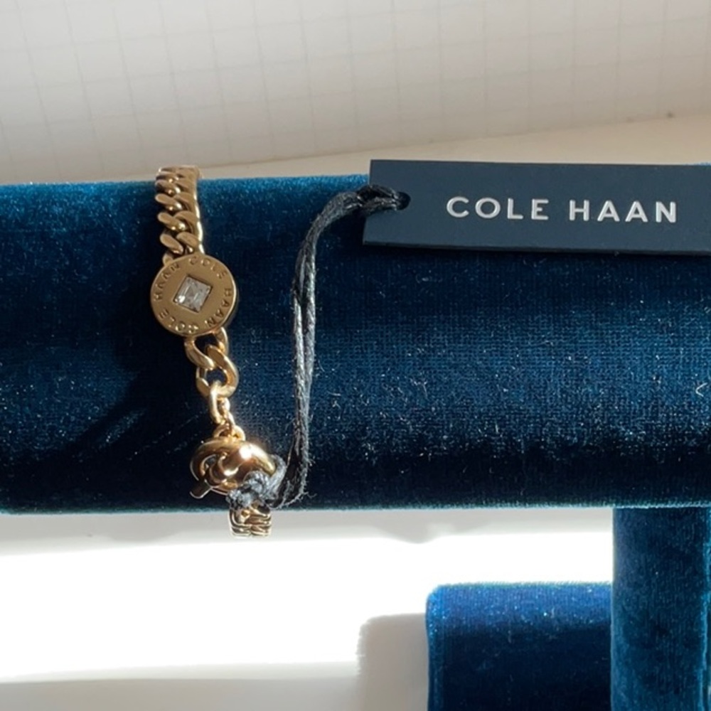 Cole Haan Gold Tone Chain Bracelet